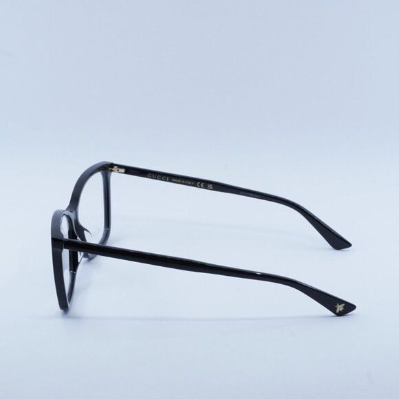 NEW GUCCI GG0025O 001 BLACK EYEGLASSES - Picture 5 of 11